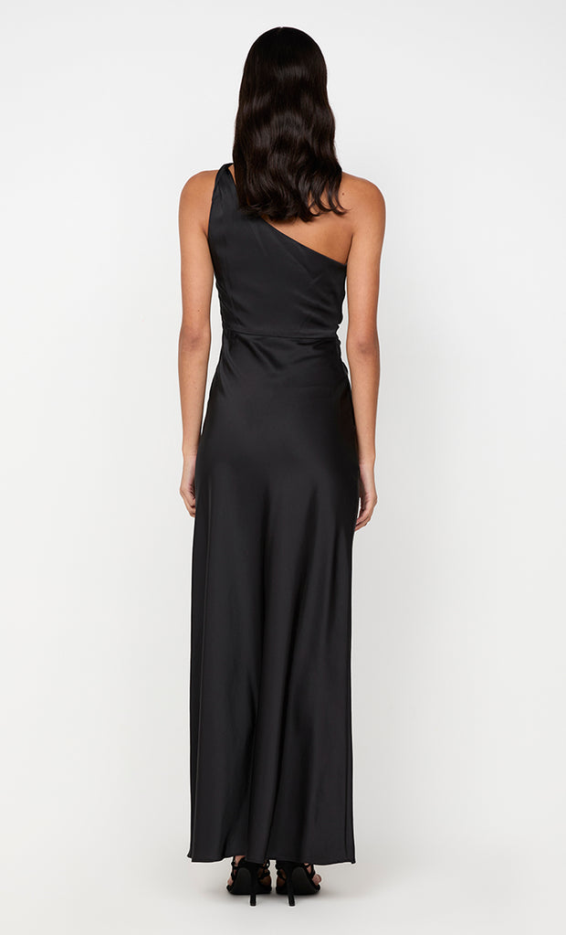 LUNETTA ASYM DRESS - BLACK