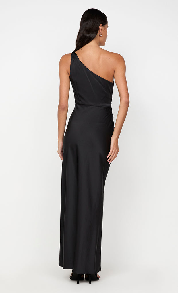 LUNETTA ASYM DRESS - BLACK
