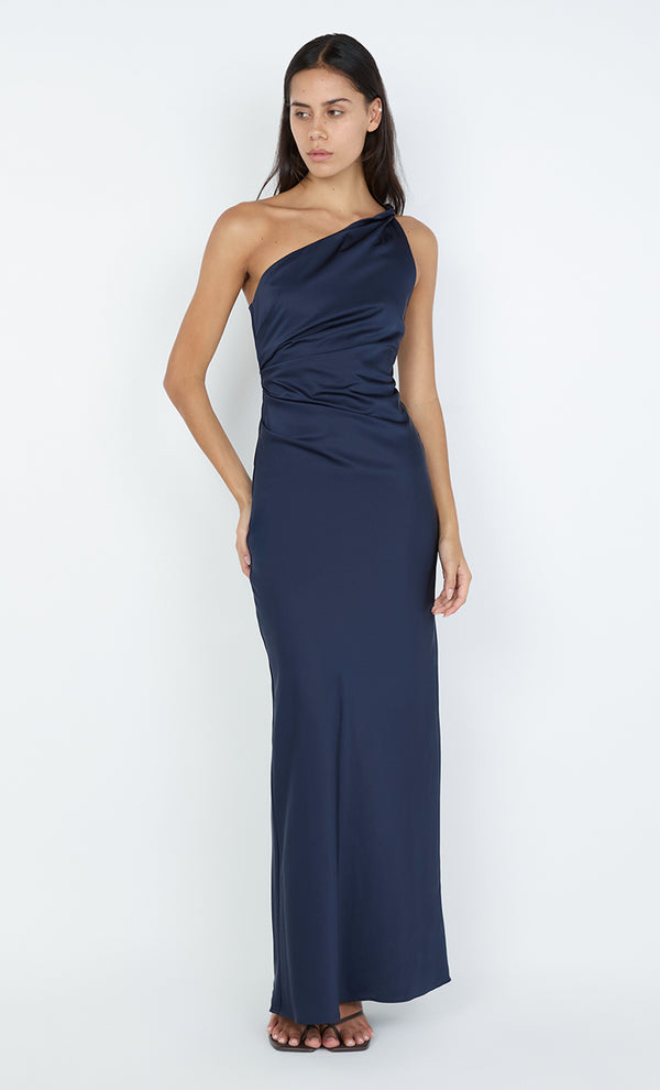LUNETTA ASYM DRESS - INK