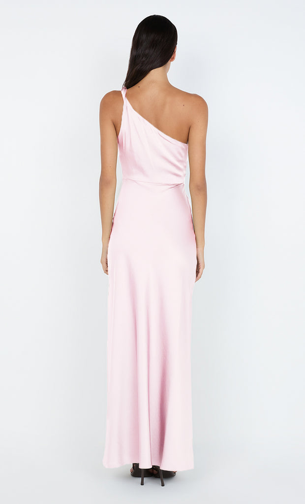 LUNETTA ASYM DRESS - POWDER PINK