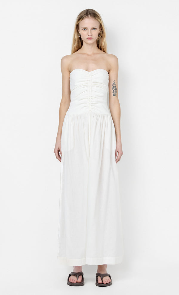 IONE MAXI DRESS - IVORY