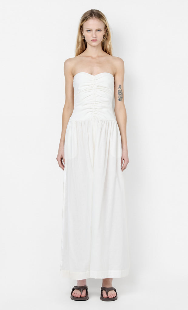 IONE MAXI DRESS - IVORY