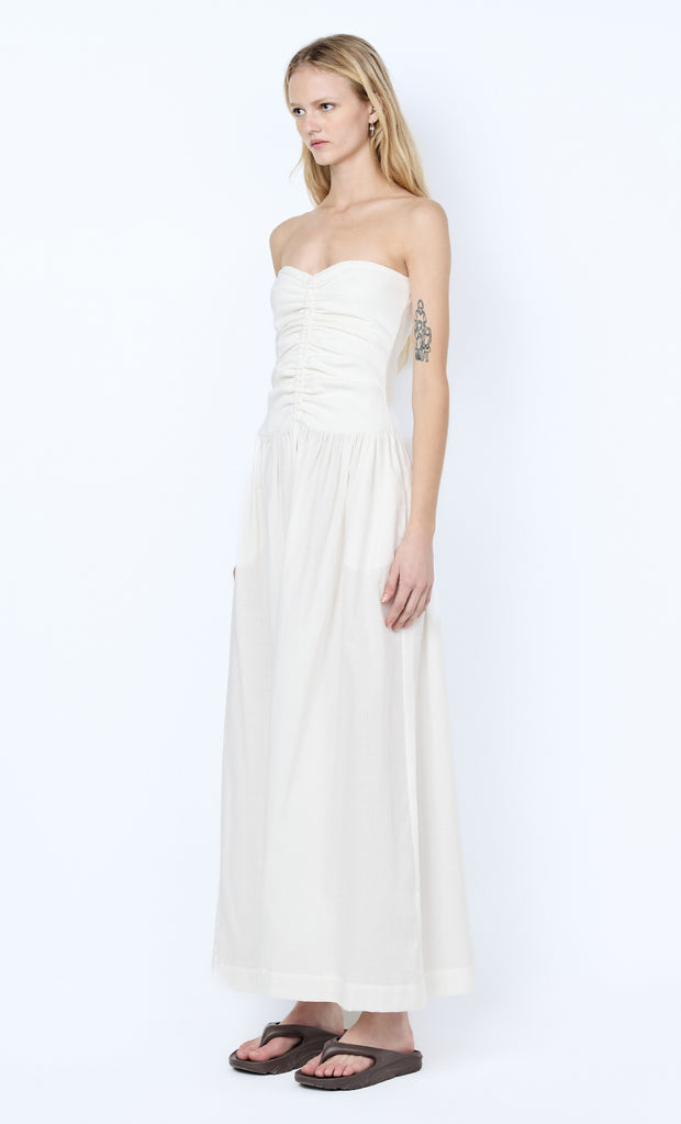 IONE MAXI DRESS - IVORY