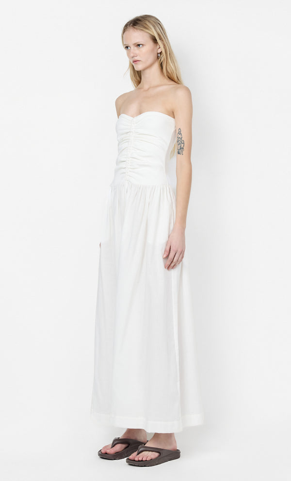 IONE MAXI DRESS - IVORY