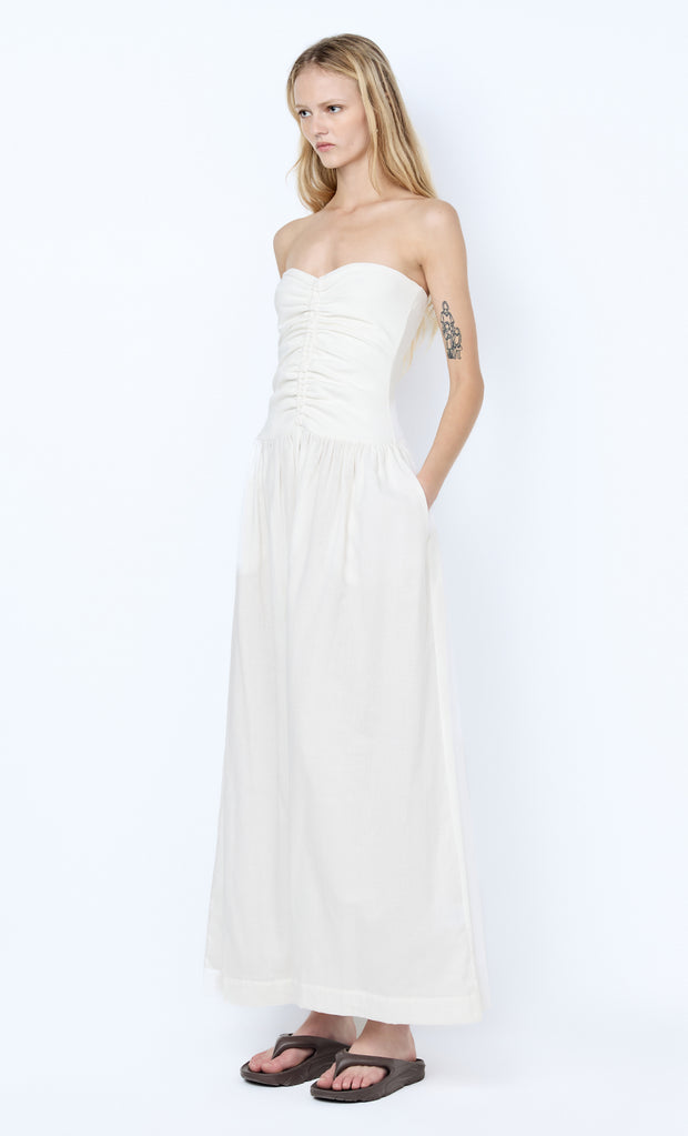 IONE MAXI DRESS - IVORY