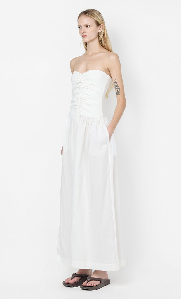 IONE MAXI DRESS - IVORY