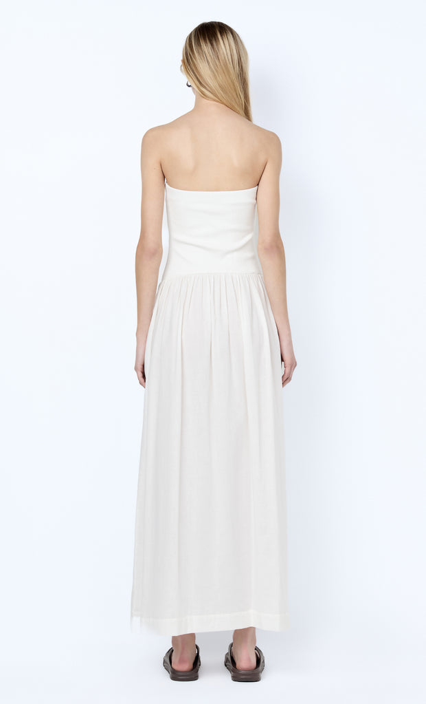 IONE MAXI DRESS - IVORY
