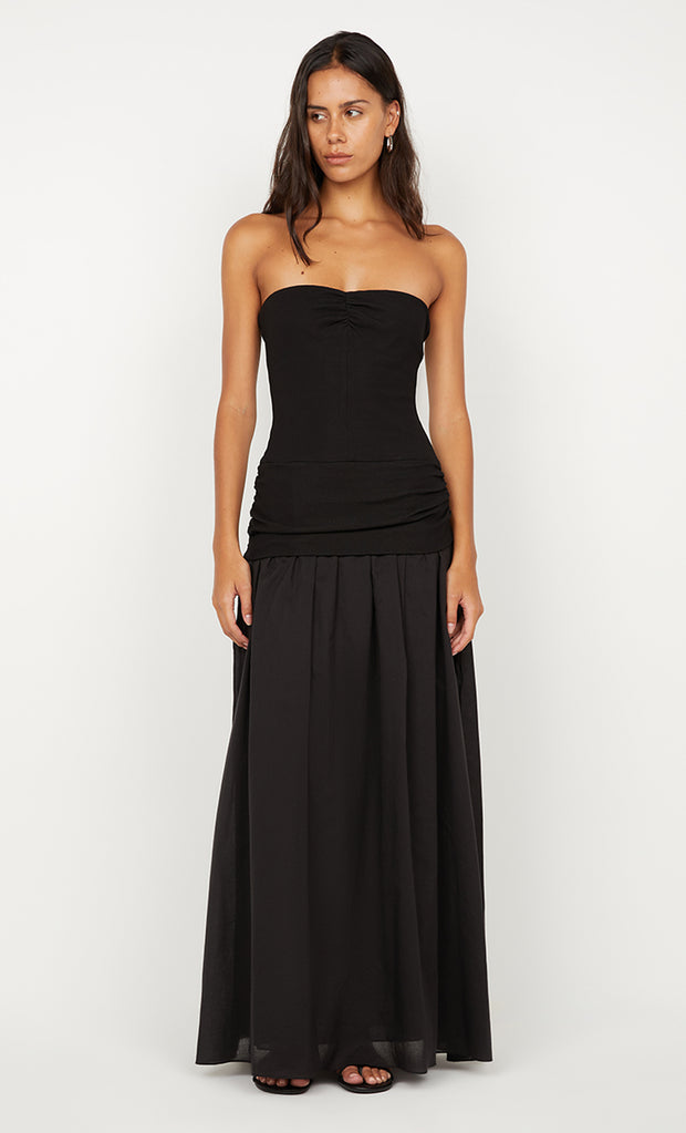IONE MAXI DRESS - BLACK
