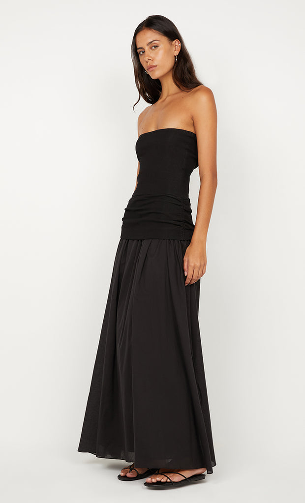 IONE MAXI DRESS - BLACK