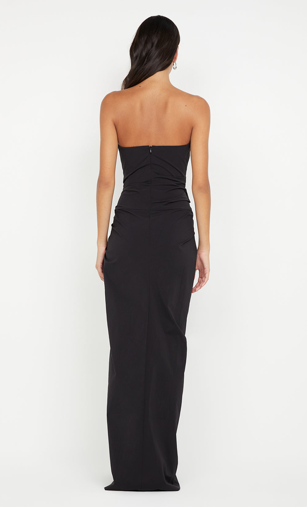 DOMENIC STRAPLESS DRESS - BLACK