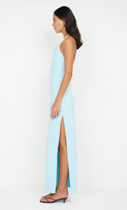 ARIVEN HALTER MAXI DRESS - SKY BLUE