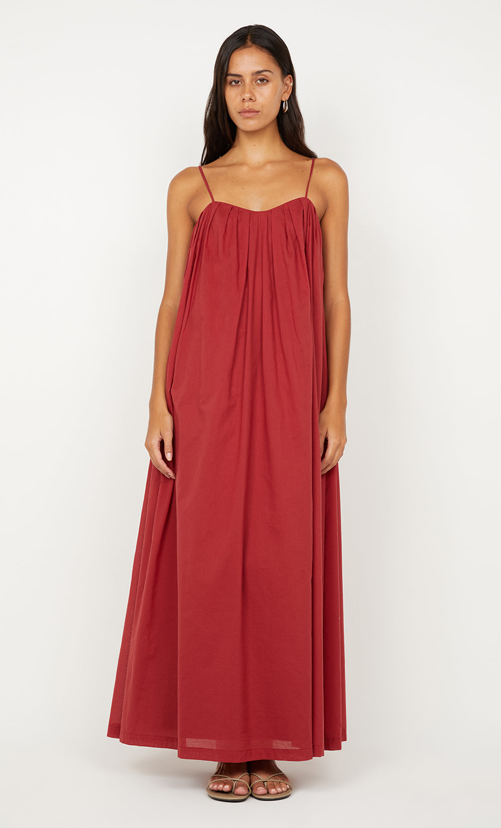VIVIAN MAXI DRESS - CHERRY
