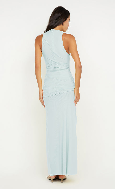 BLAINE DRAPE MAXI DRESS - SPEARMINT