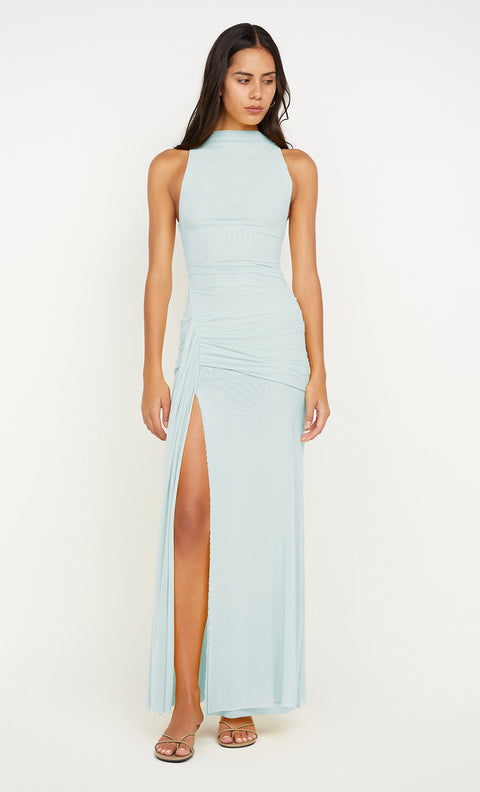 BLAINE DRAPE MAXI DRESS - SPEARMINT
