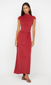 SUSIE MAXI DRESS - CHERRY