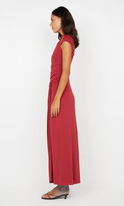 SUSIE MAXI DRESS - CHERRY