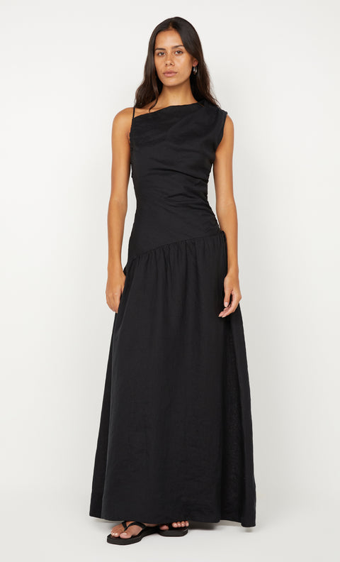 AUBREE MAXI DRESS - BLACK