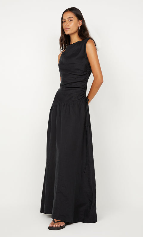 AUBREE MAXI DRESS - BLACK