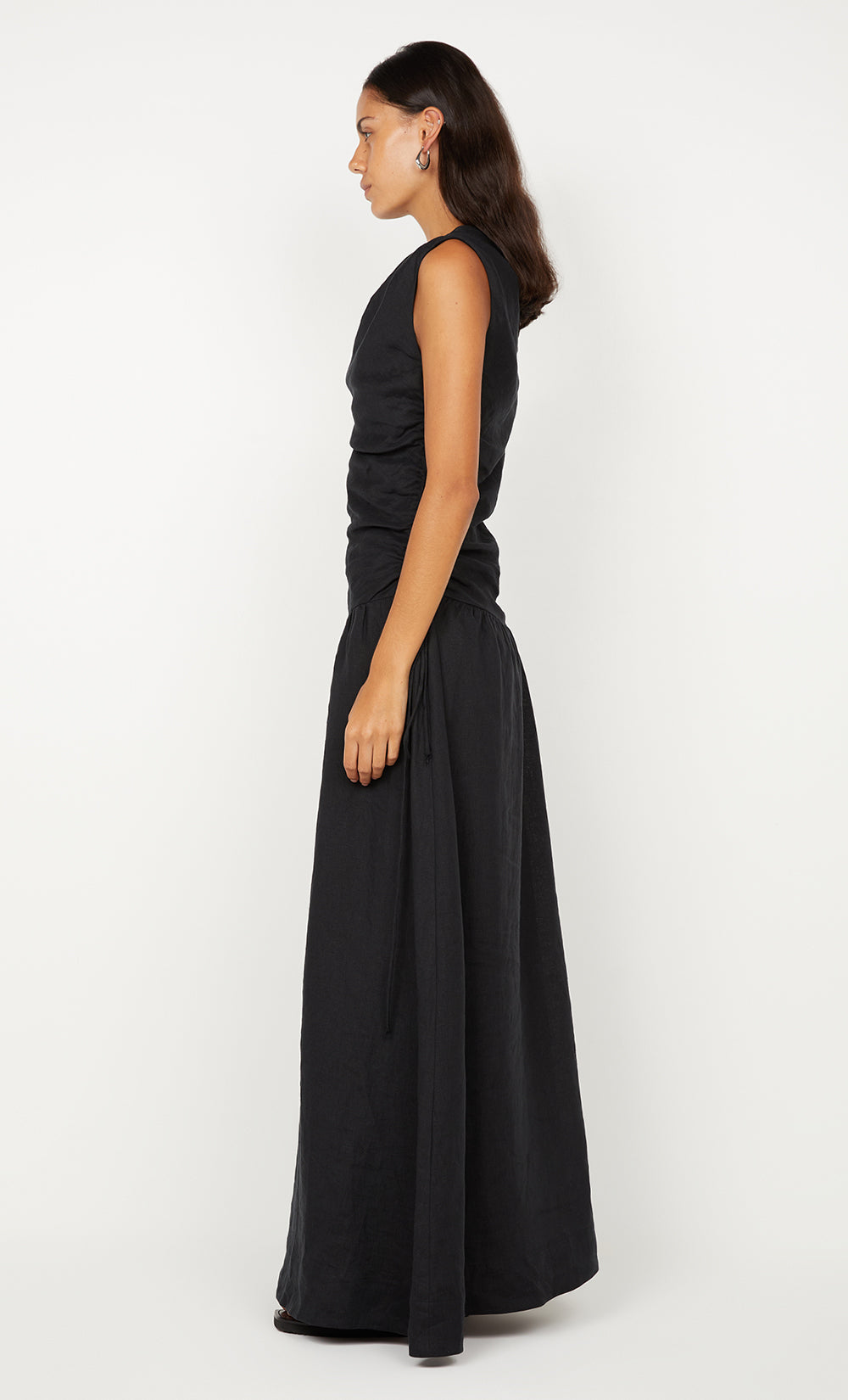 AUBREE MAXI DRESS - BLACK