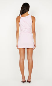 RENE ASYM MINI DRESS - BALLET PINK