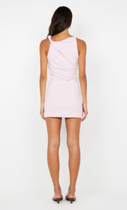 RENE ASYM MINI DRESS - BALLET PINK
