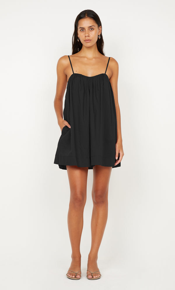 VIVIAN MINI DRESS - BLACK