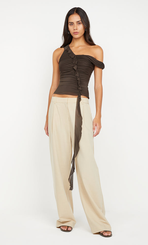 BLAINE ASYM TOP - CEDAR