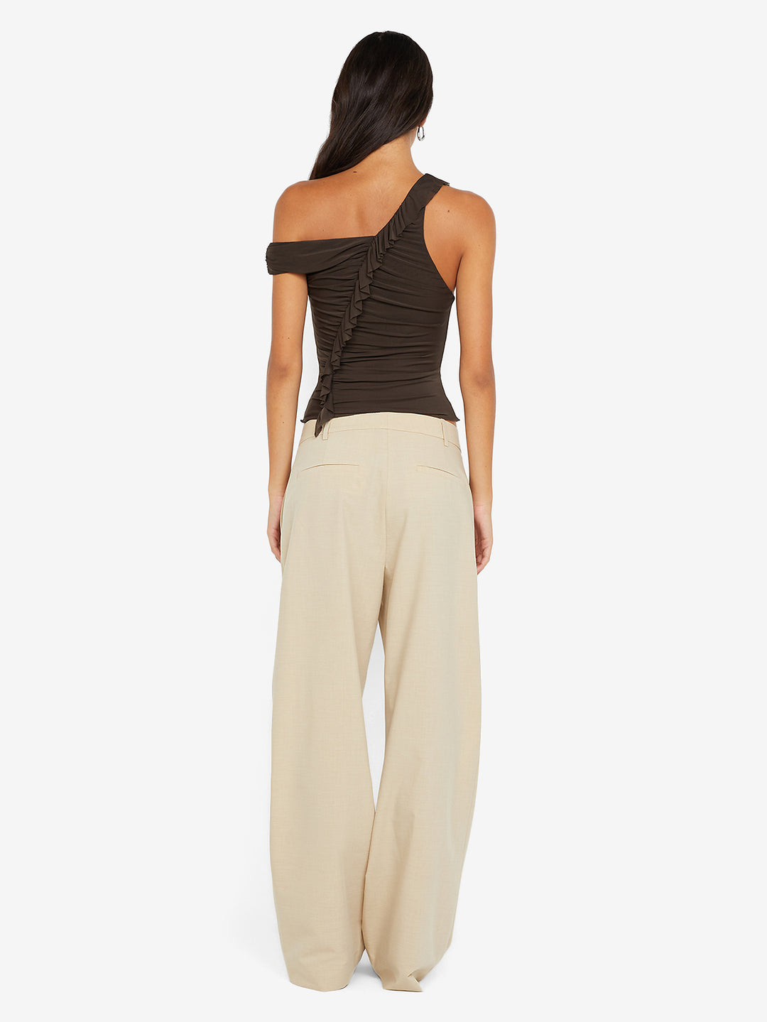 BLAINE ASYM TOP - CEDAR
