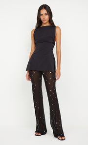 ARIELLE PANT - BLACK SEQUIN