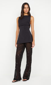 ARIELLE PANT - BLACK SEQUIN