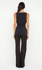ARIELLE PANT - BLACK SEQUIN