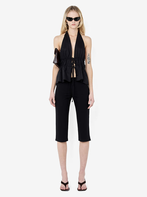 DAFINE CAPRI PANT  - BLACK