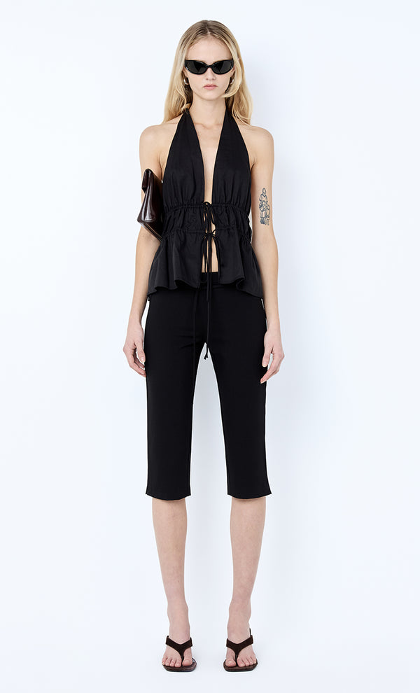 DAFINE CAPRI PANT  - BLACK