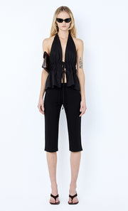 DAFINE CAPRI PANT  - BLACK