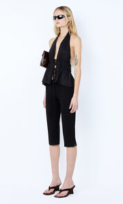 DAFINE CAPRI PANT  - BLACK