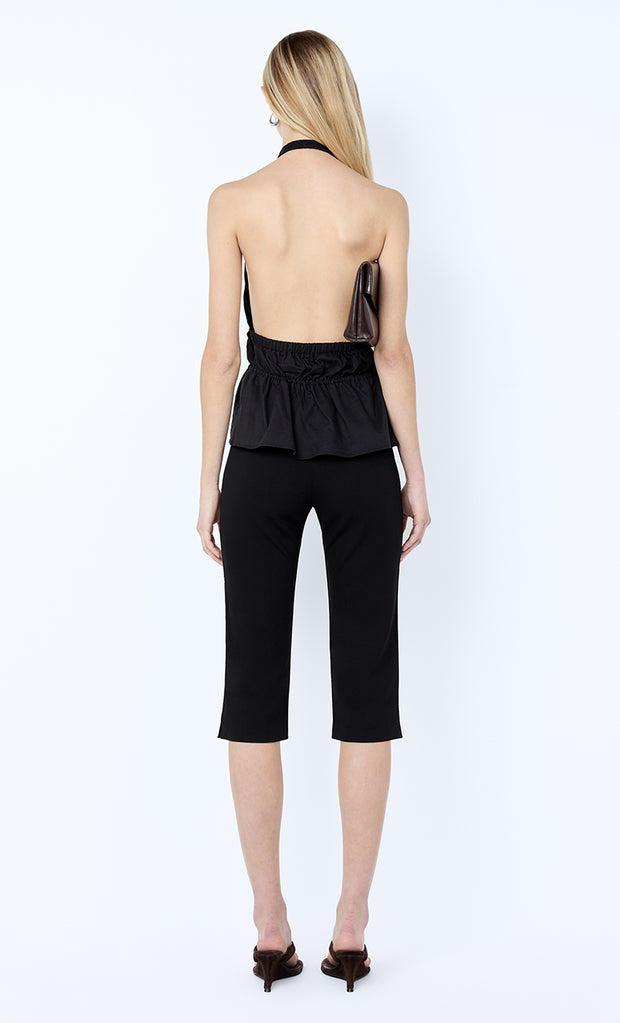DAFINE CAPRI PANT  - BLACK