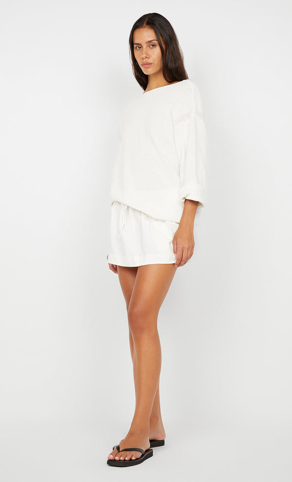 DANTE MINI SKIRT - IVORY