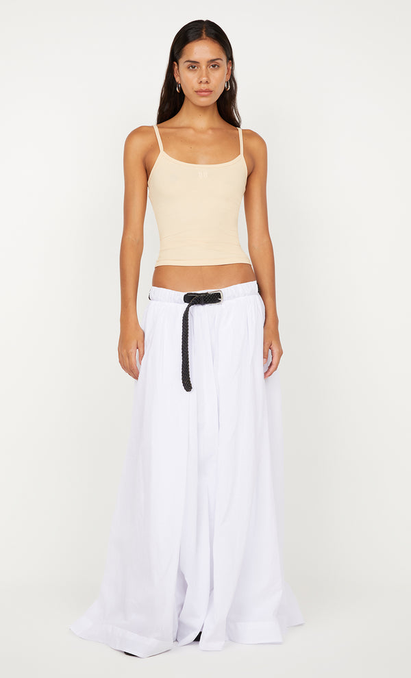 LYNNA MAXI SKIRT - WHITE