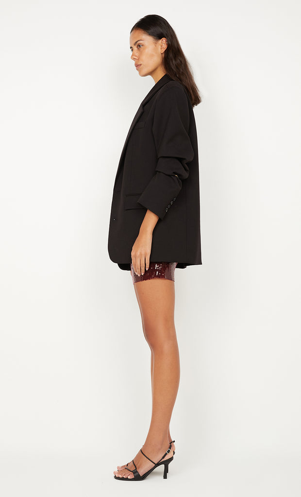 CELESTIA MINI SKIRT - PLUM