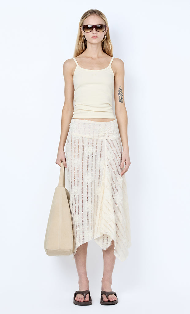 ELSIE TOTE BAG - NOUGAT