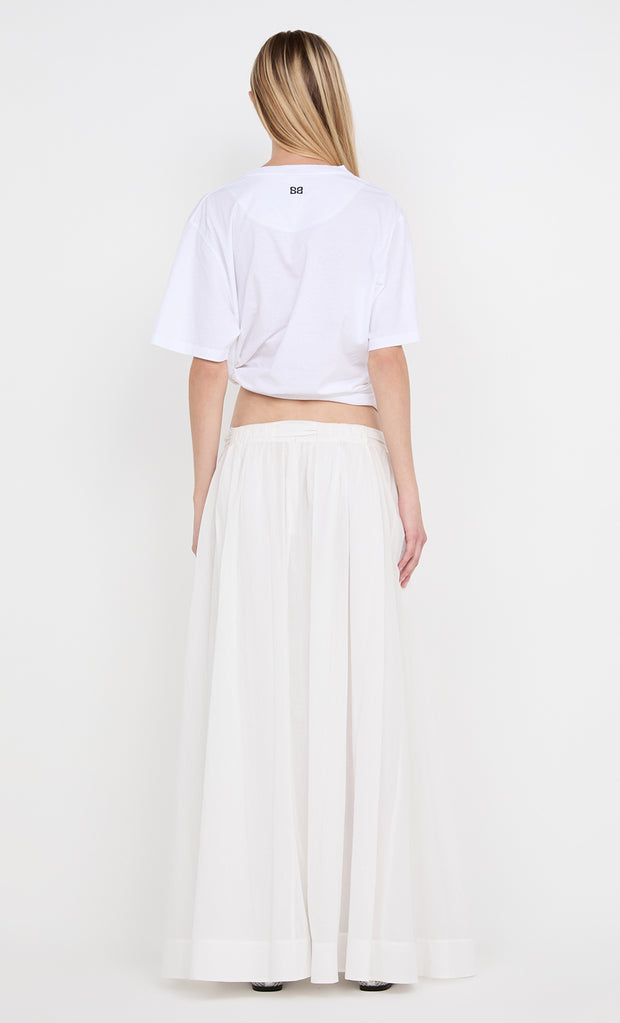 LYNNA MAXI SKIRT - WHITE