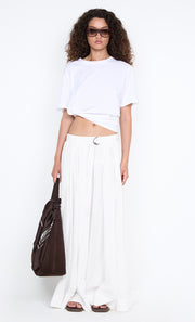 LYNNA MAXI SKIRT - WHITE