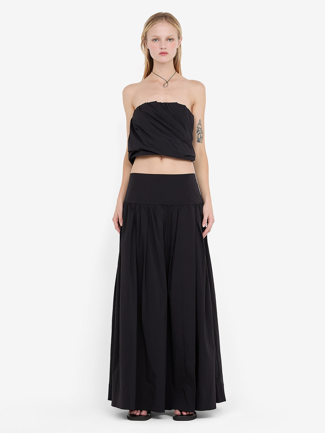 DANTE MAXI SKIRT - BLACK