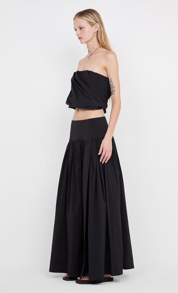 DANTE MAXI SKIRT - BLACK