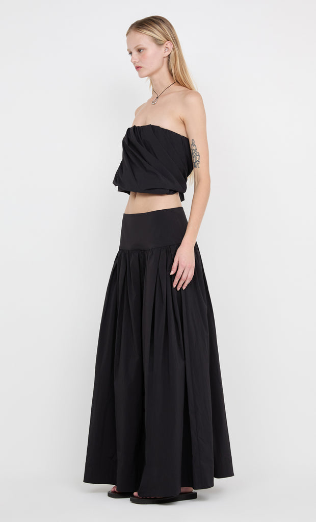 DANTE MAXI SKIRT - BLACK