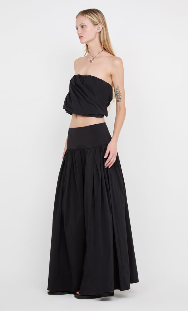 DANTE MAXI SKIRT - BLACK