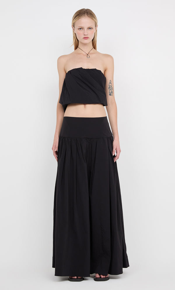 DANTE MAXI SKIRT - BLACK