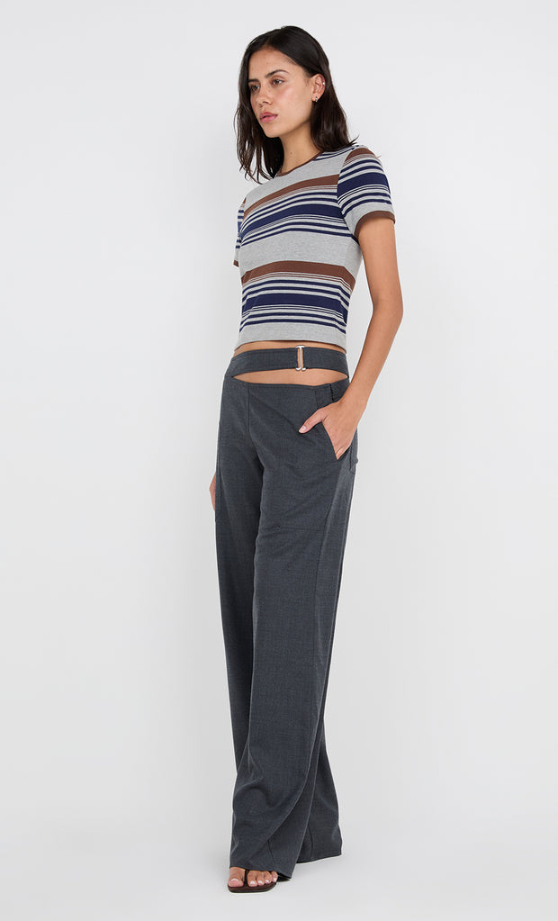 TOMMI TAILORED PANT - CHARCOAL
