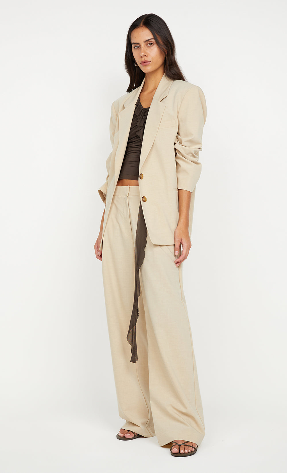MAXWELL BLAZER  - SAND
