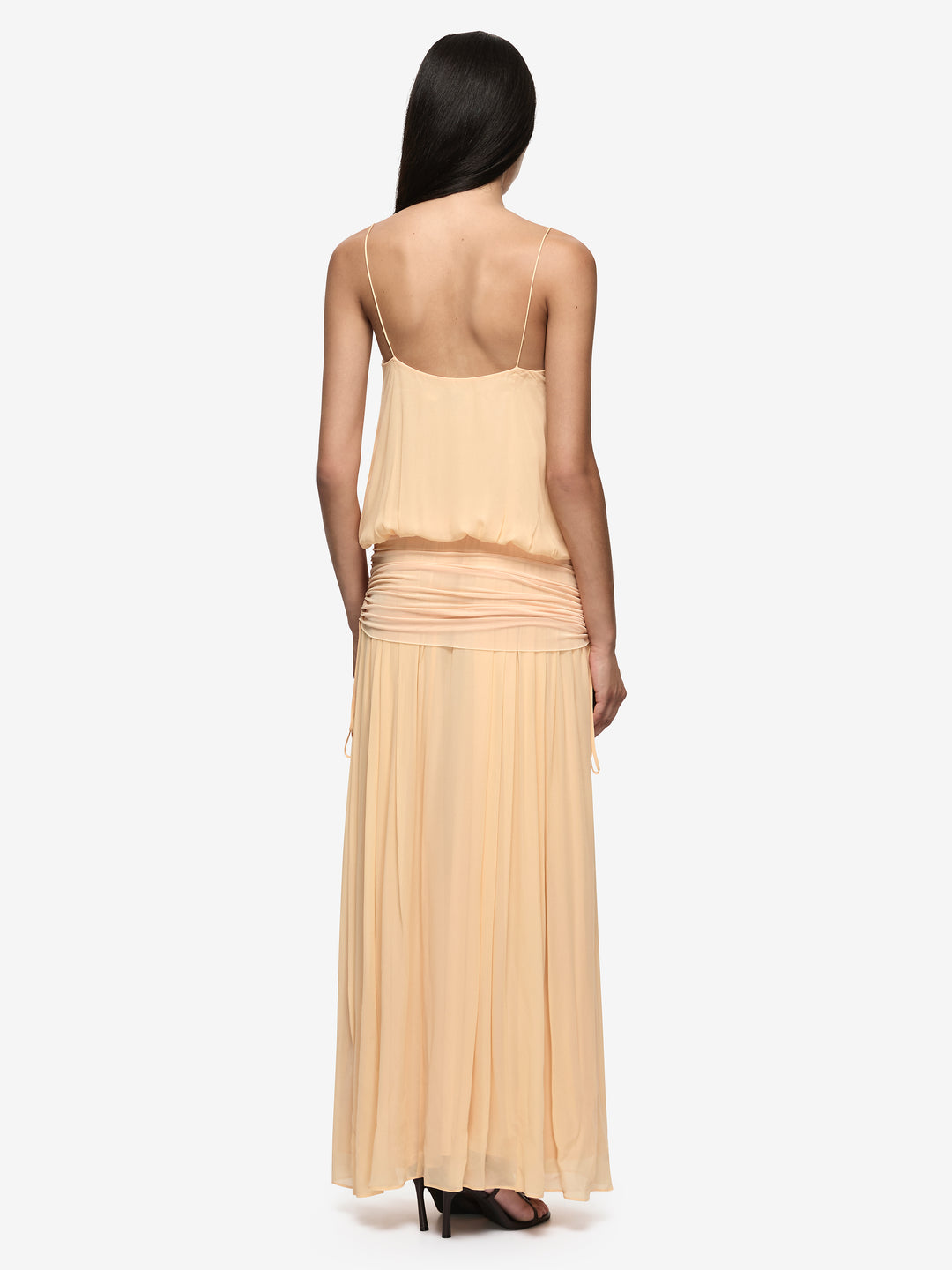 CAMILLE BLOUSON DRESS - SHERBET